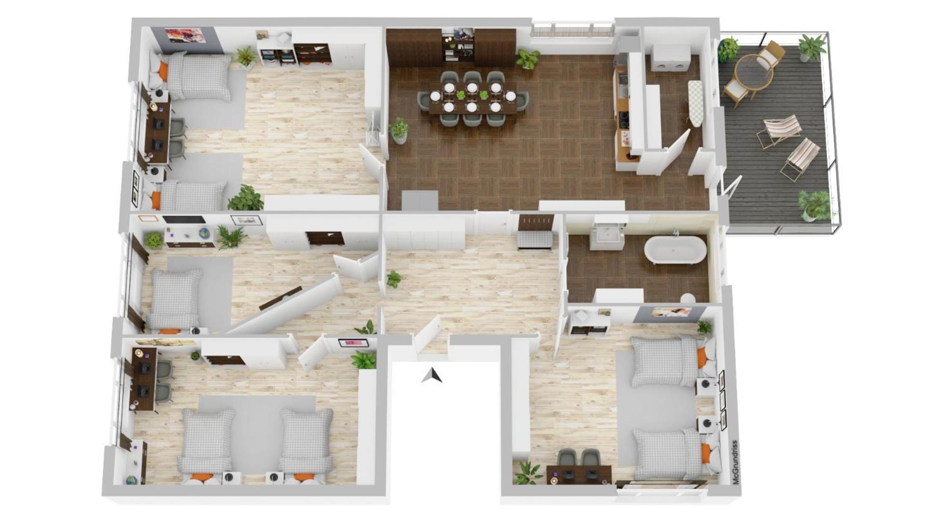 -Cs24- 4 Rooms Apartment With Rooftop - Ka02 Iserlohn Esterno foto