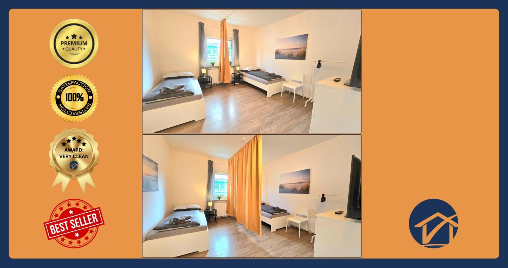 -Cs24- 4 Rooms Apartment With Rooftop - Ka02 Iserlohn Esterno foto